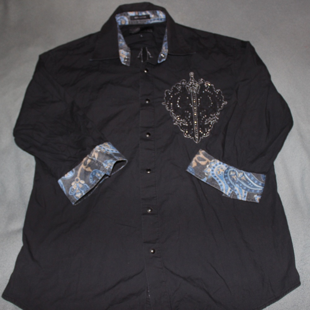 Lamasini Premium Collection Mens 3/4 sleeve shirt